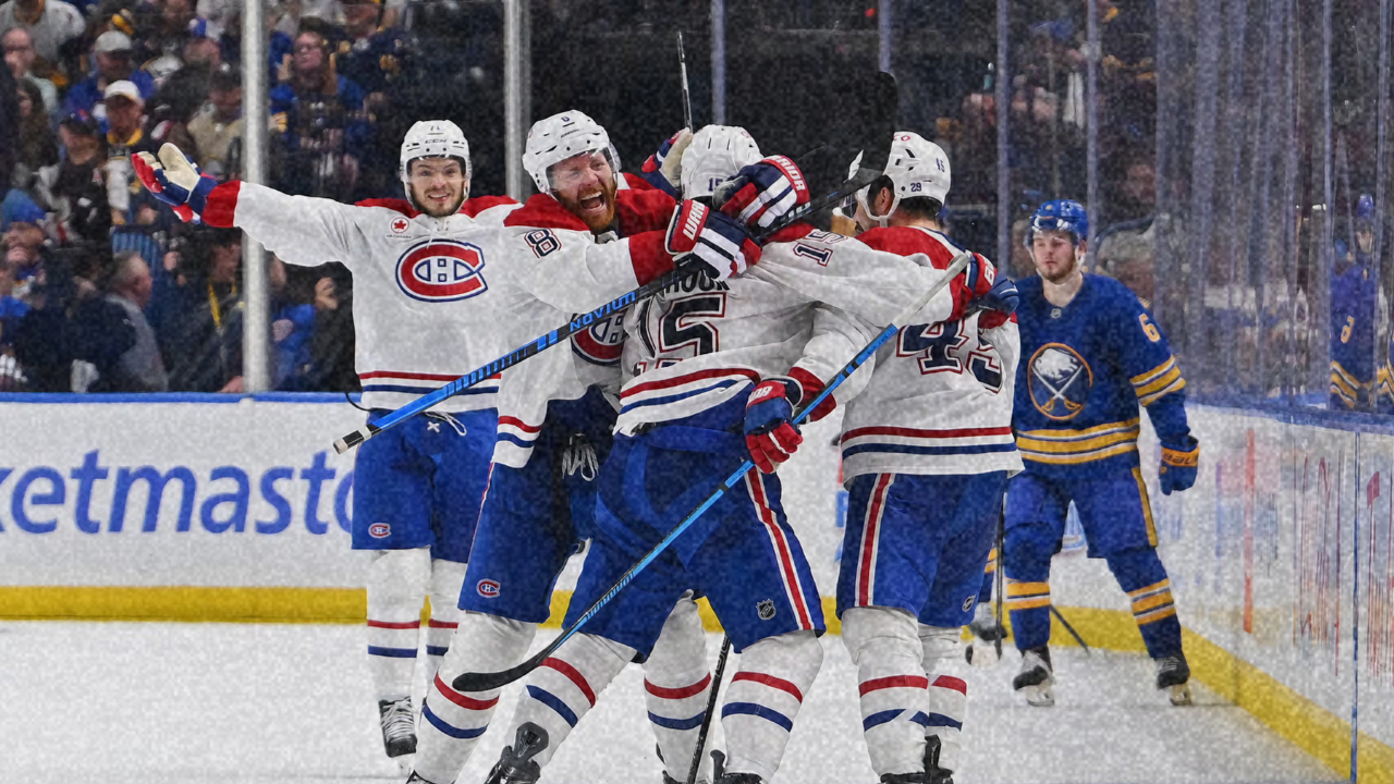 Habs Beat Buffalo 3-2 in Game 7 OT, Newhook Does It Again